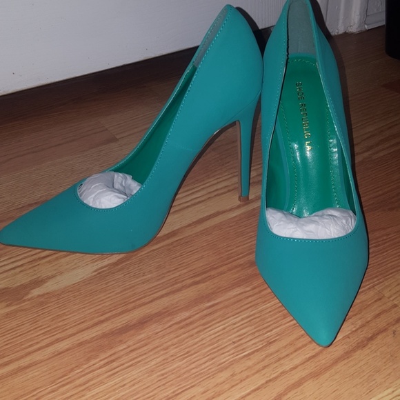 Shoe Republic LA Shoes - Leather Pointed Toe Heels